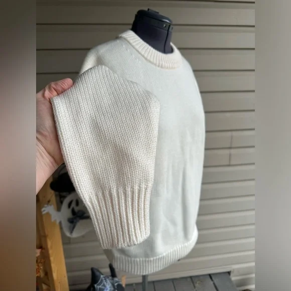 Aritzia Wilfred Rosemary Crewneck merino wool super soft sweater - Picture 11 of 17